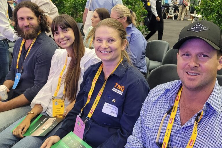 L - R Will Darveniza, Kara-Glenn Worth, Carrie-Ann Wilson, Phil Bensted