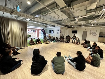 Cultural exchange with Internationally recognized Native American dance group Native Pride Productions